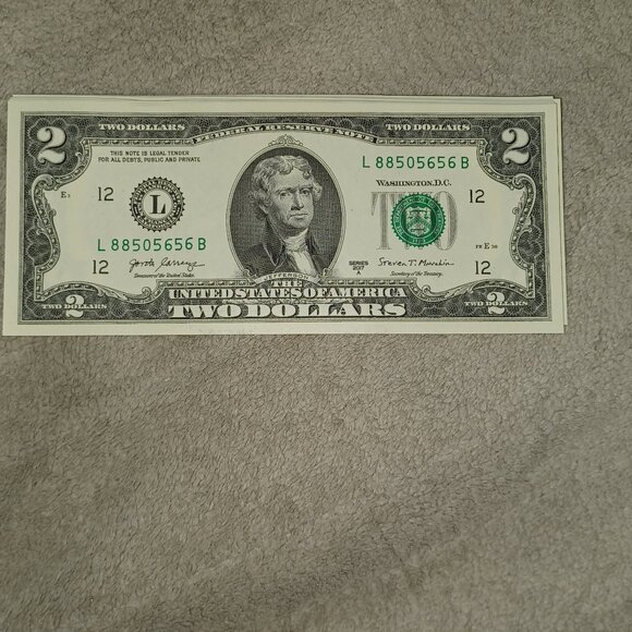 Sequential $2 bills 50 and all
